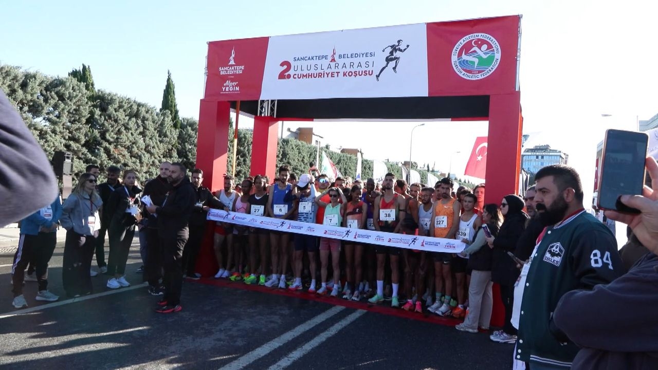 Der Internationale Republiklauf fand in Sancaktepe statt.