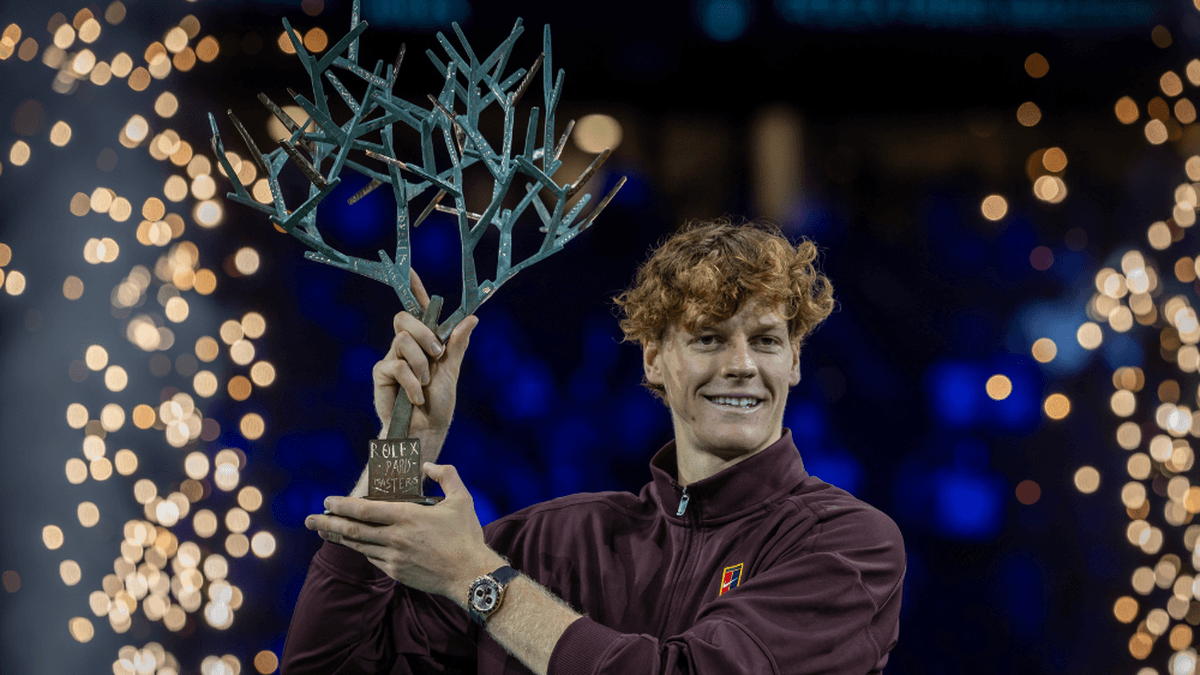 Jannik Sinner conquistó el Masters de París y vuelve a la cima del ranking del tenis