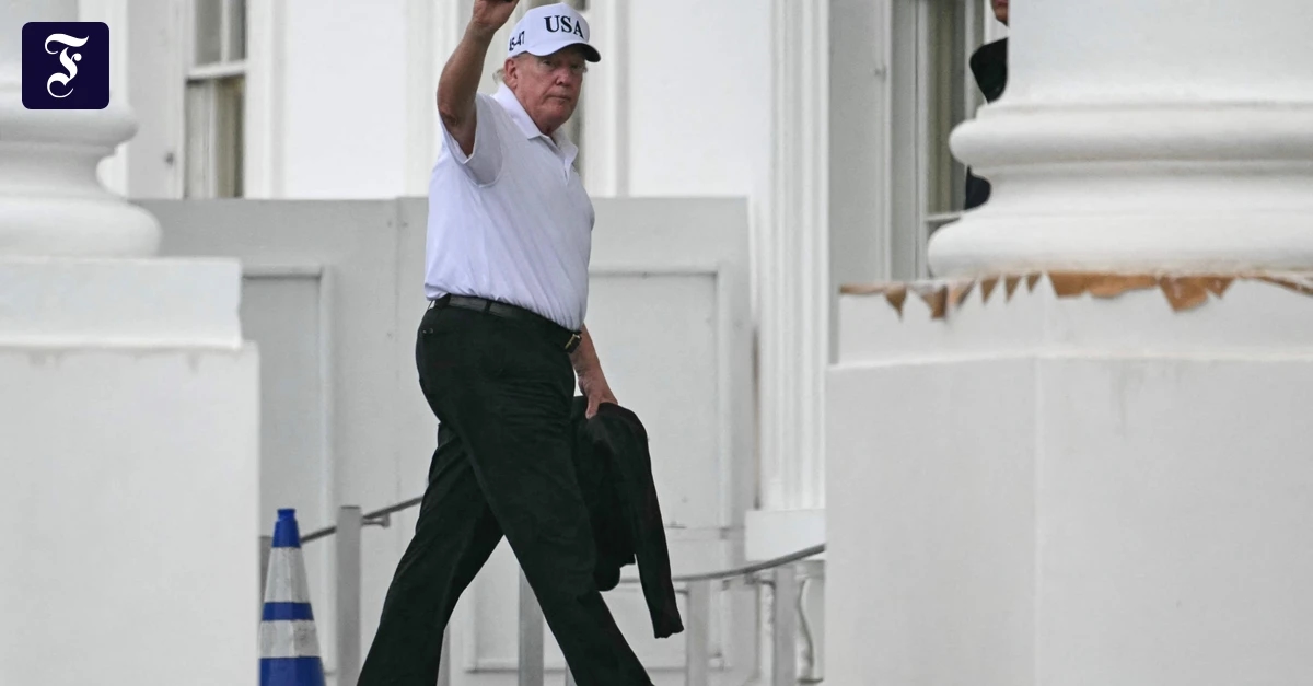 USA unter Trump: Trumps nächstes Washington-Projekt ist ein Golfplatz