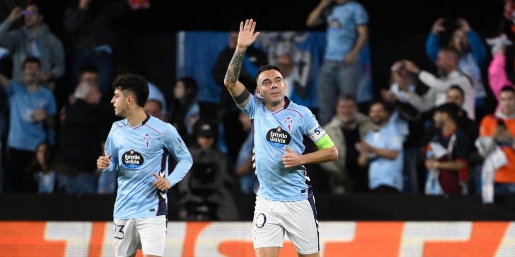 Iago Aspas schießt ein atemberaubendes Tor und fügt seinem Rekord für Celta drei Punkte hinzu.