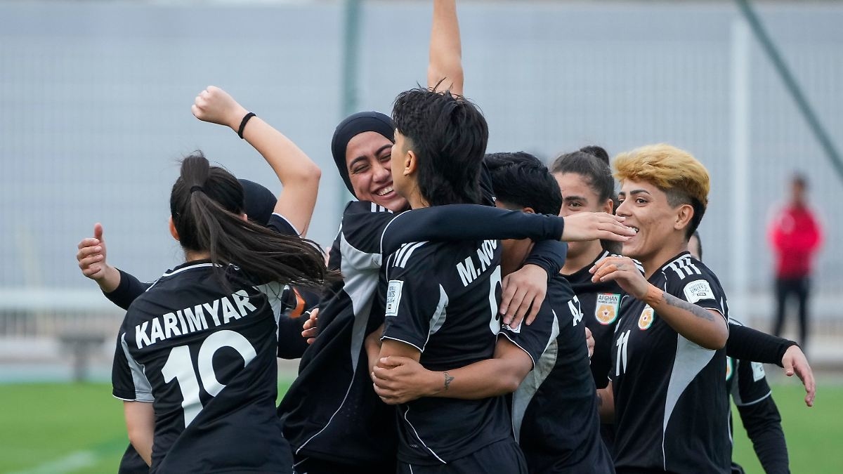 Finally playing football again: This defeat is a great victory for Afghanistan's women