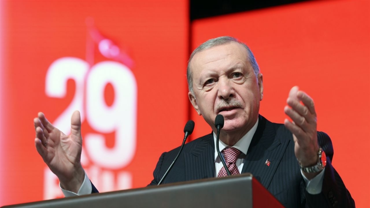 Präsident Erdoğan sprach am 29. Oktober im Rahmen des Sonderprogramms.