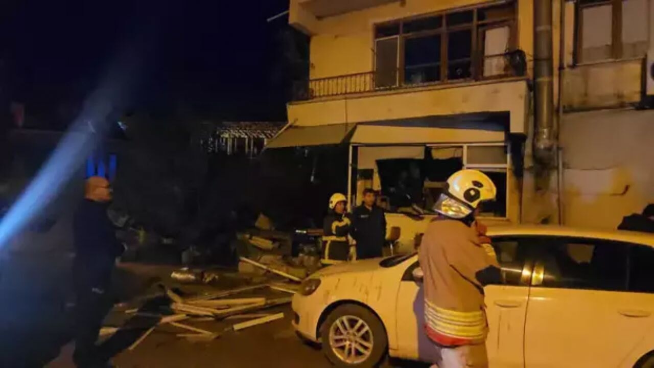 An explosion shook Hatay overnight! A fire broke out in a bakery.